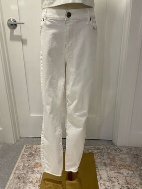 LOFT White Denim Jeans